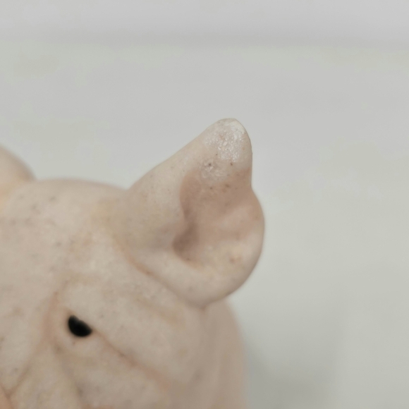 Collectible Quarry Critters Lying Down Pink Pig With Piglets Figurine Sculpture - Picture 13 of 14